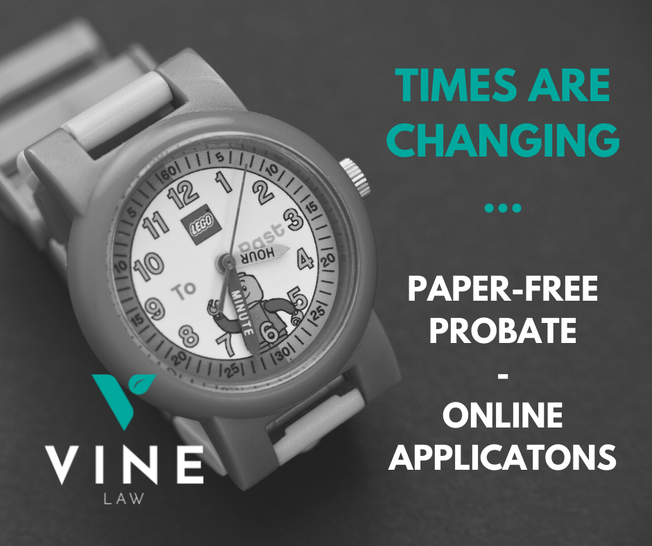 Online Applications for Grant of Probate